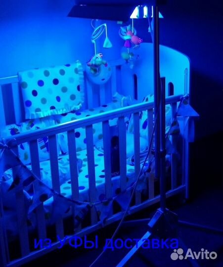 Облучатель для малышей от желтухи стойка