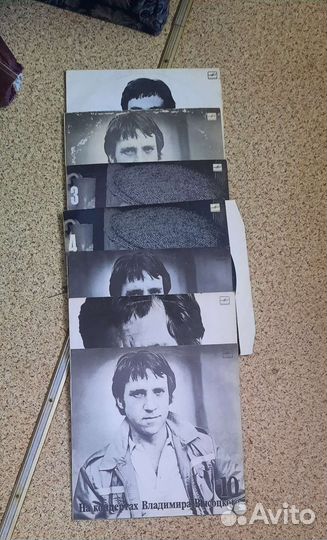 Виниловые пластинки высоцкого