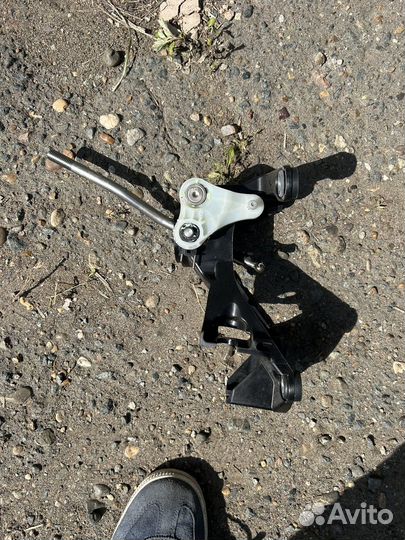 Кулиса МКПП лада калина 2 тросик