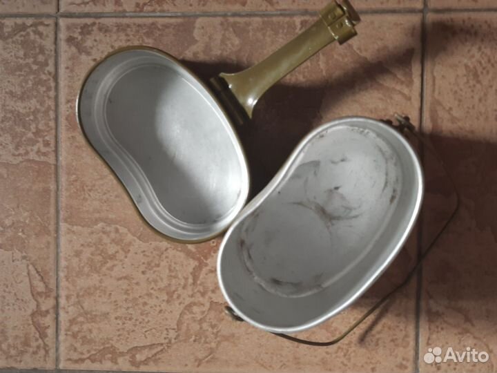 Складные котелок и столовый набор