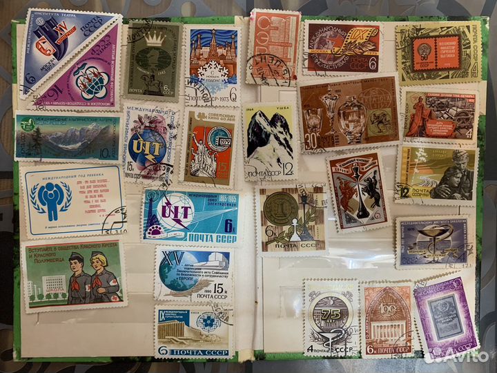 Марка почтовая СССР и РФ