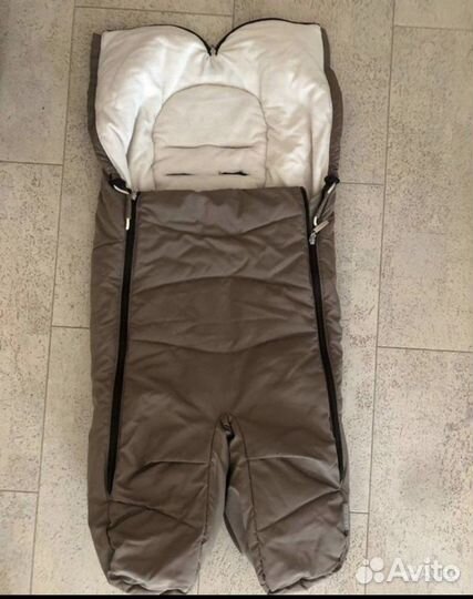 Конверт зимний stokke коричневый