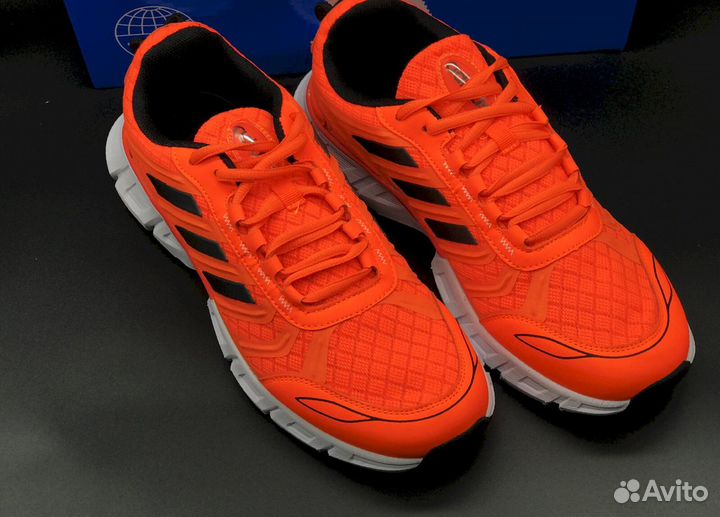 Оранжевые кроссовки Adidas, размеры 41-46, для акт