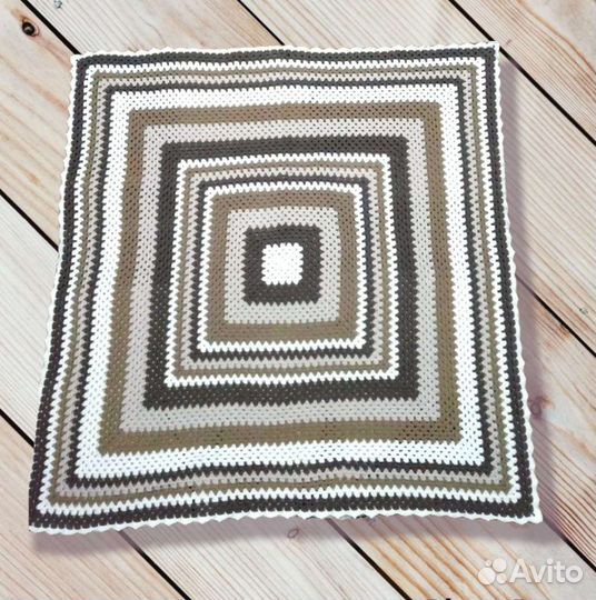 Плед ручной работы