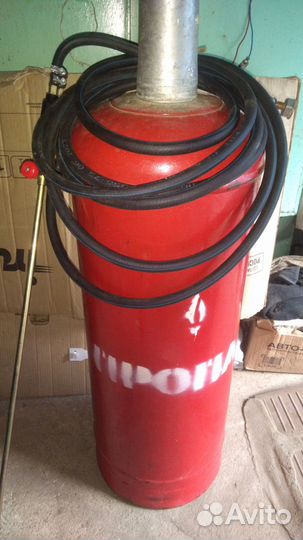 Баллон с газом+штуцер+шланг+горелка
