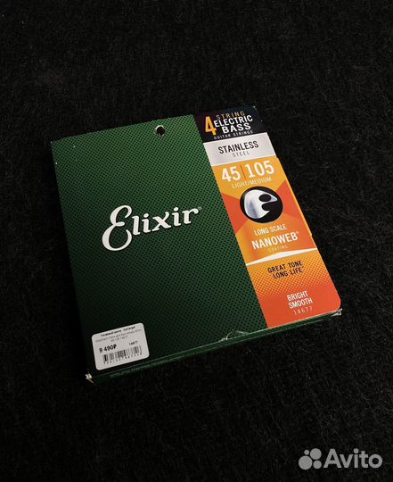 Elixir струны для бас гитары (Оригинальные)