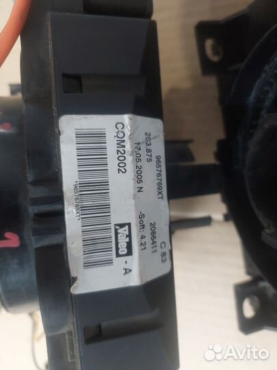 Блок подрулевых переключателей citroen c3