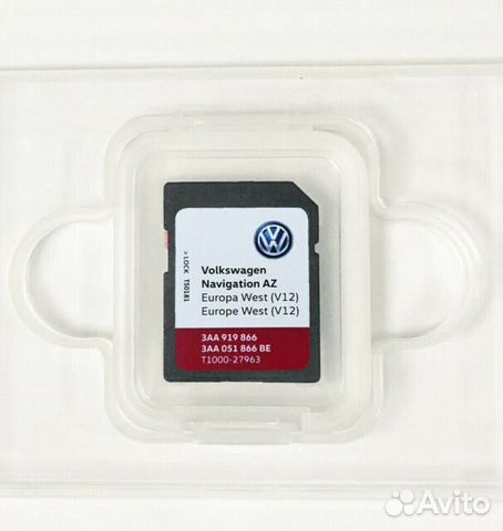 SD карта навигации RNS-315 V12 2020г