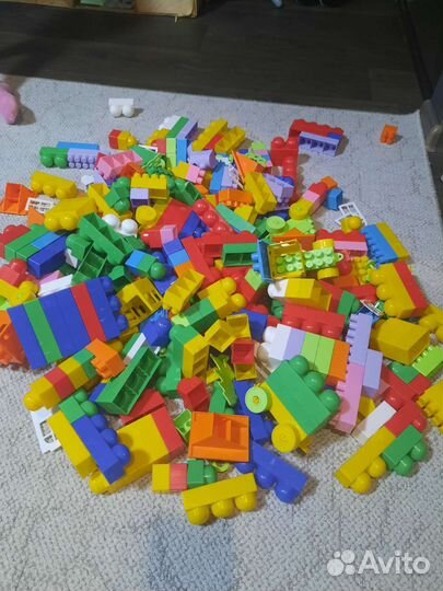 Конструктор полесье. Огромный пакет