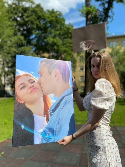 Портрет на холсте по фото,картины на холсте