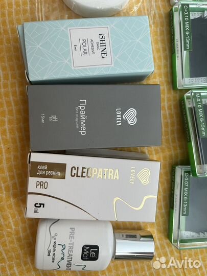 Материалы для наращивания ресниц