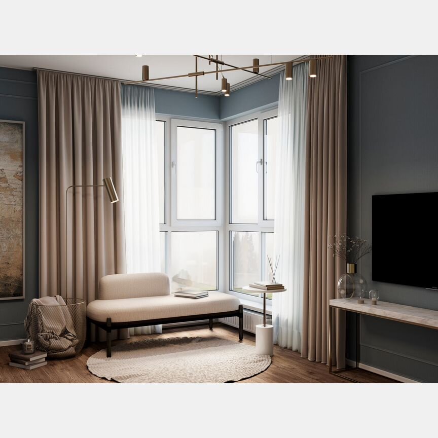 2-к. квартира, 62,6 м², 4/12 эт.