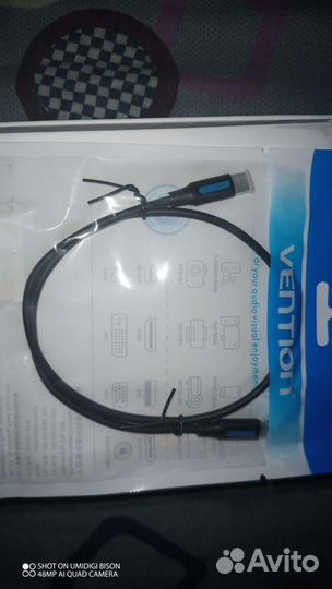 Vention type C type C кабель, 0.5м