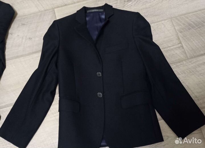 Школьный костюм пиджак брюки жилет