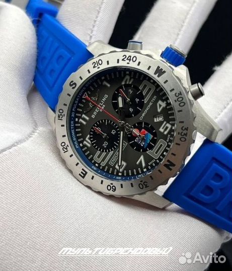 Мужские часы Breitling синие