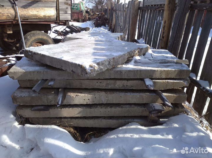 Бетонные плиты бу