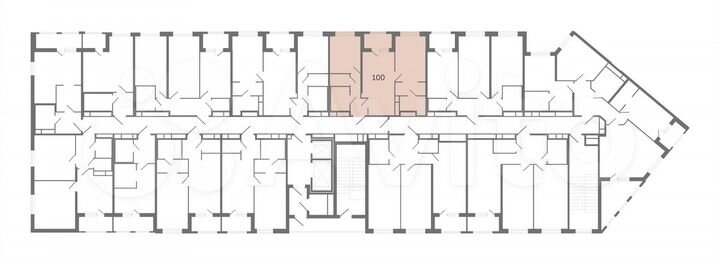 2-к. квартира, 56,9 м², 9/12 эт.
