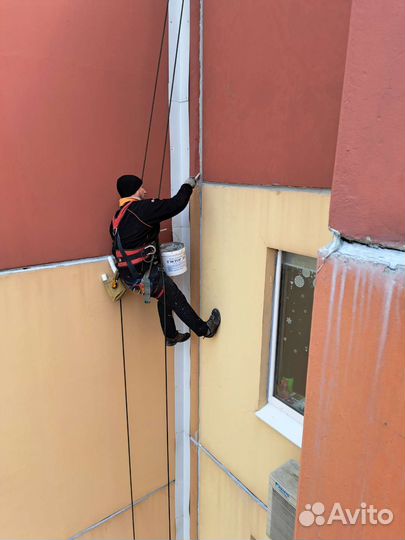 Герметизация межпанельных швов