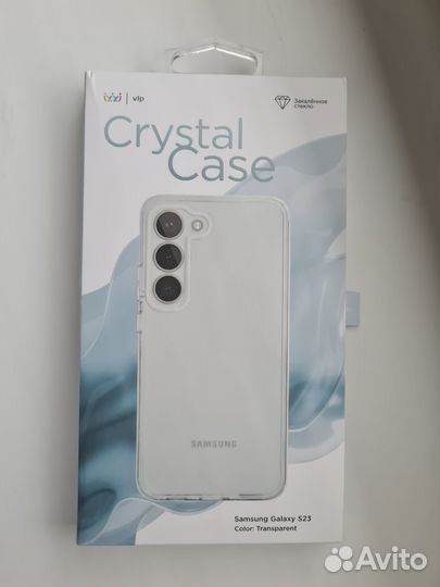 Чехол для Samsung S23 Прозрачный