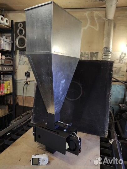 Полуавтоматическая, пеллетная горелка