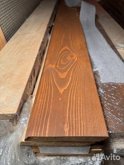 Крашенный скошенный планкен