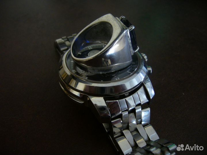 Мужской перстень с фионитом