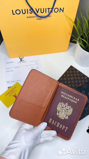 Обложка для паспорта louis vuitton