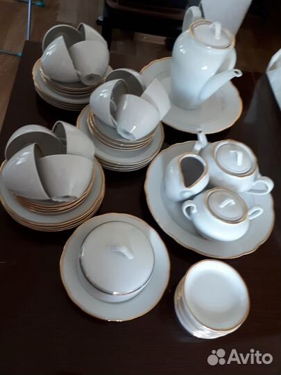 Кофейно-чайный сервиз kahla на 12 персон