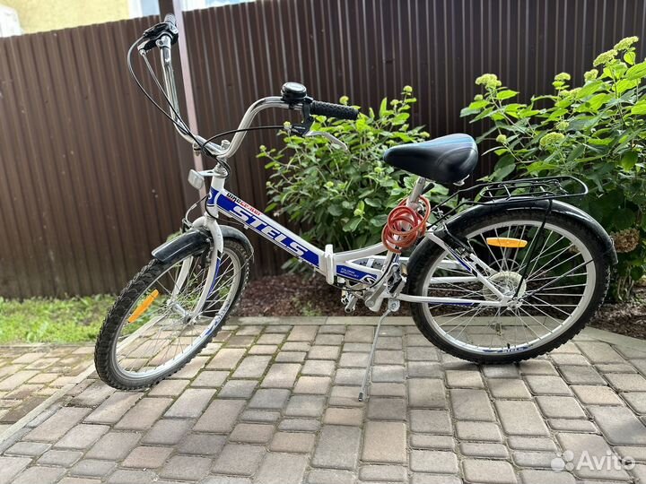 Велосипед stels pilot 750 24 (синий)