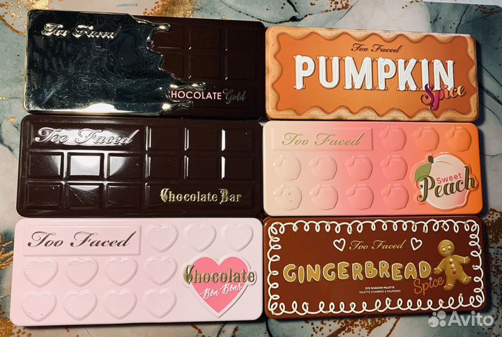 Палетки теней Too Faced