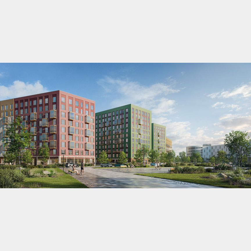 Квартира-студия, 35,8 м², 6/9 эт.
