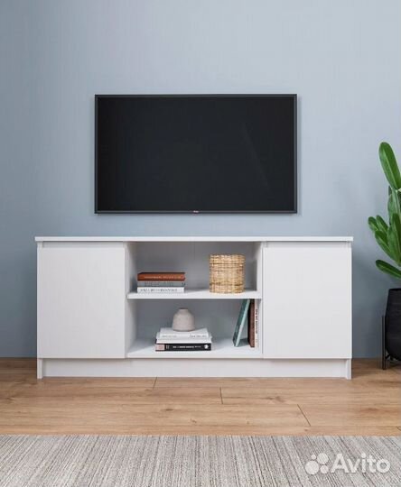Тумба от производителя белая под телевизор 1200.1