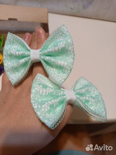 Резиночки для волос ручной работы