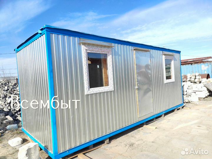 Новый вагончик бытовка с доставкой на манипуляторе