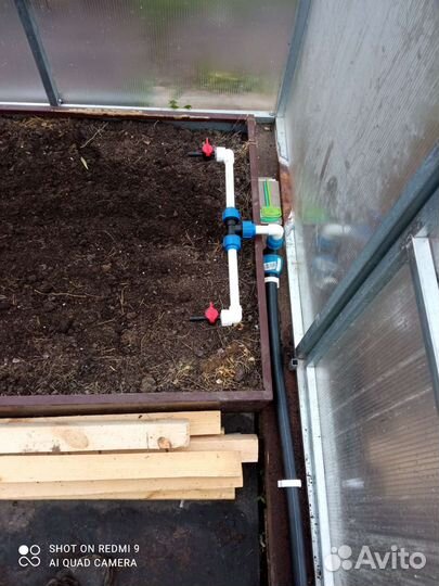 Монтаж системы капельного полива