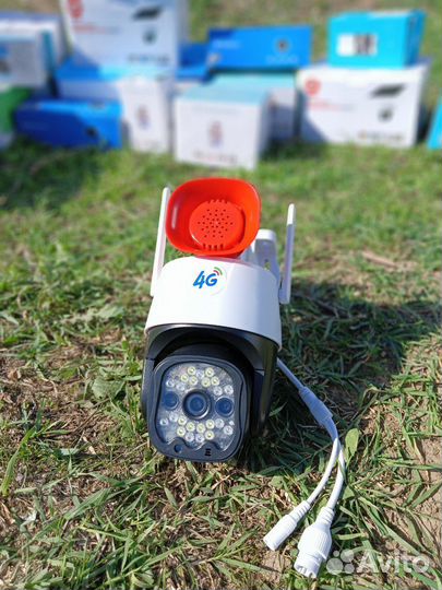 4G камера на SIM-карте с громкоговорителем