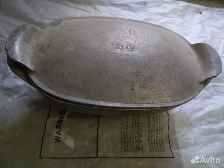 Утятница чугунная СССР