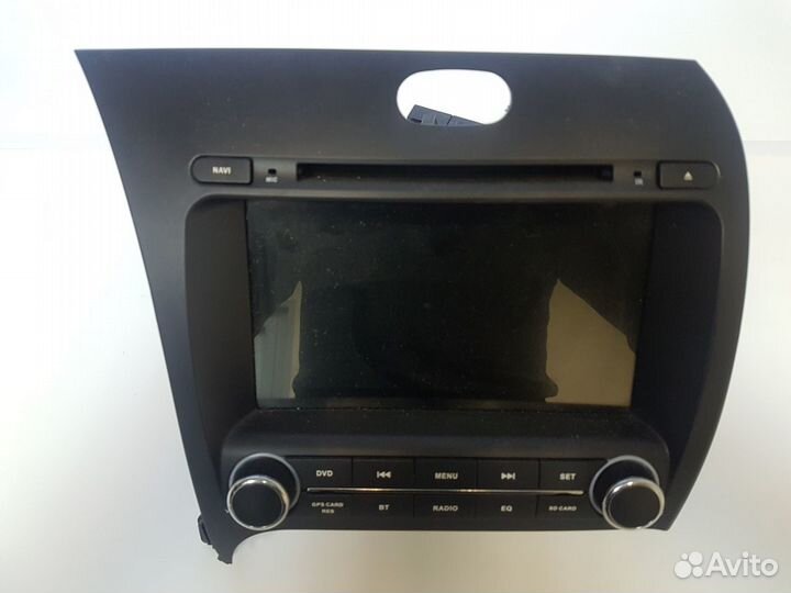 Штатная магнитола Kia cerato 3 на запчасти