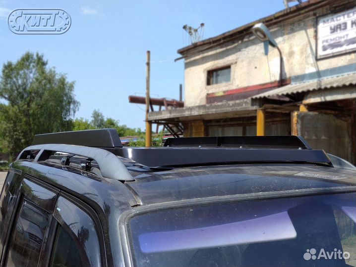 Багажник на крышу УАЗ Патриот (съемный бортик)