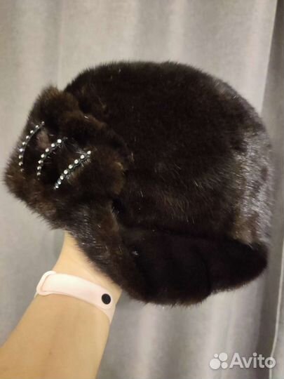 Шапка норковая женская, р.57