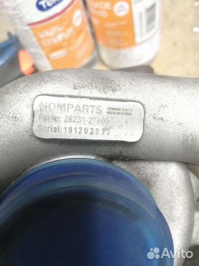 Турбина под востановление Hundai Santa Fe