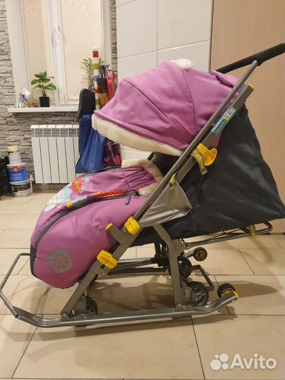 Коляска санки Ника