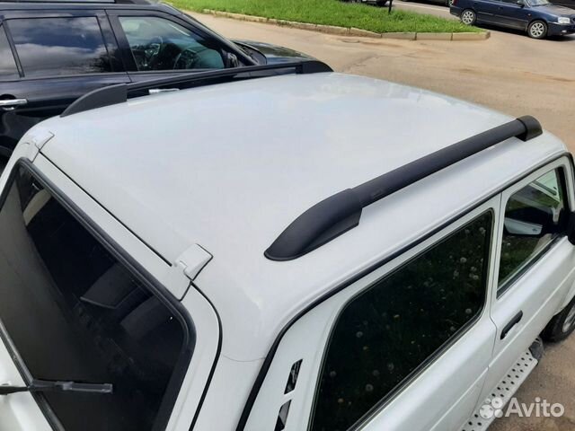 Рейлинги на крышу ваз 2121 Нива, Черные