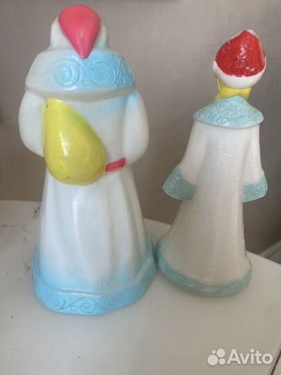 Дед мороз и снегурочка из СССР