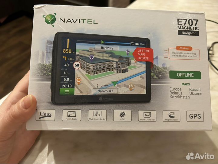 Навигатор navitel E707 magnetic