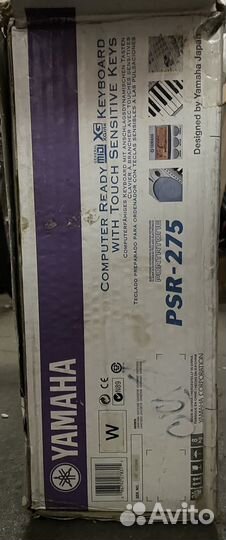 Синтезатор yamaha psr275