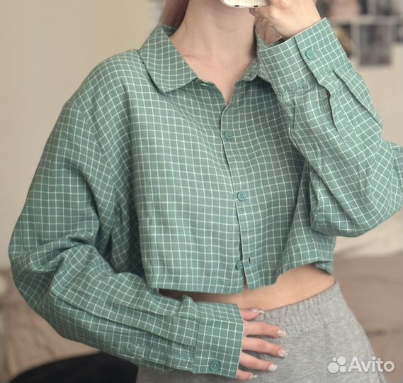 Укороченная рубашка