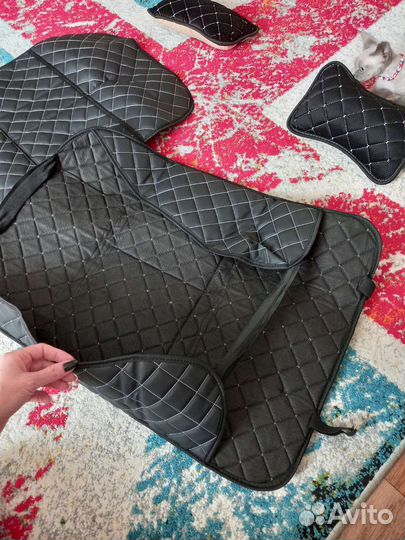 Накидка на сиденья и подголовник