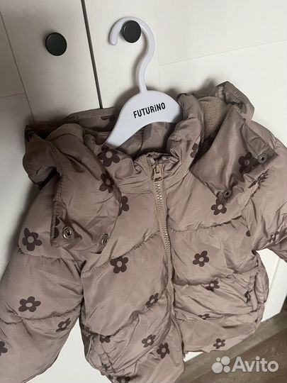 Zara куртка зимняя 110