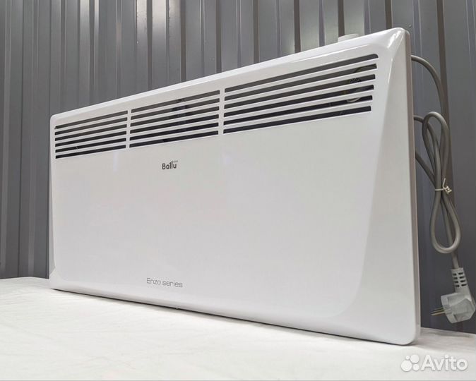 Конвектор Ballu 2 кВт 25 м², (новый)